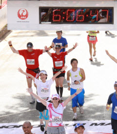 Zieleinlauf