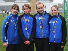 v.l.n.r.: Katja Leifheit, Eileen Wiegandt, Linda Richter, Luisa Erbert