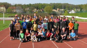 Trainingslager der LG Merseburg