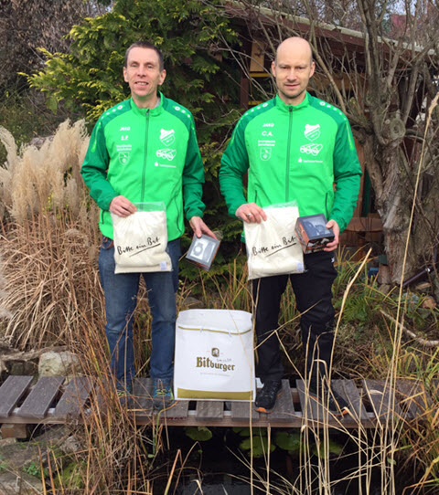 Steven Pasewald und Christian Archleb