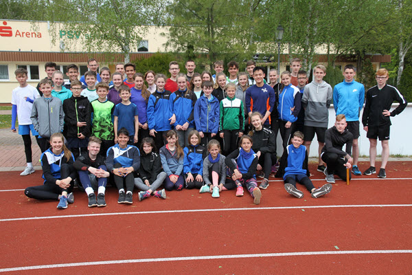 Trainingslager der LG Merseburg in Bernburg